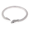 Silver Plated Choker Snake Necklace