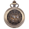 Vintage Pocket Watch with Intricate Hollow Brass Carving-Pocket Watch-Innovato Design-Innovato Design