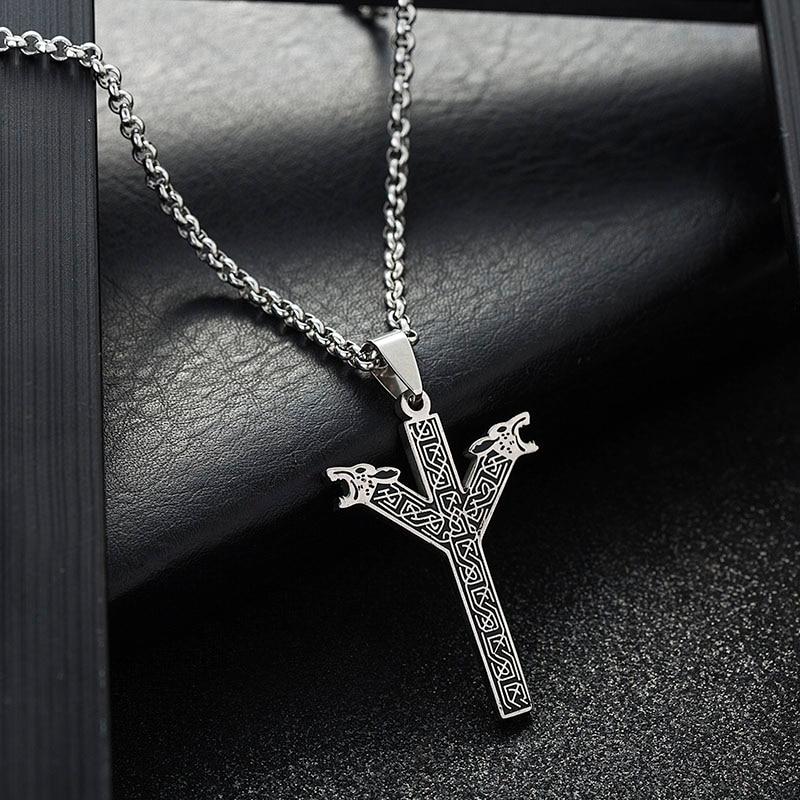 Elder Furthark Rune Amulet Pendant-Necklaces-Innovato Design-Innovato Design