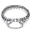 Horse Link Chain 925 Sterling Silver Genuine Bracelet-Bracelets-Innovato Design-7.09in-Innovato Design