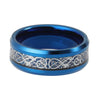 Blue Dragon Tungsten Carbide Ring-Rings-Innovato Design-5-Innovato Design