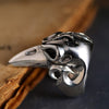 Gothic Eagle 925 Sterling Silver Punk Rock Biker Ring-Rings-Innovato Design-7-Innovato Design