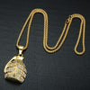 Hand Grenade Bling Stainless Steel Hip-hop Pendant Necklace-Necklaces-Innovato Design-Innovato Design