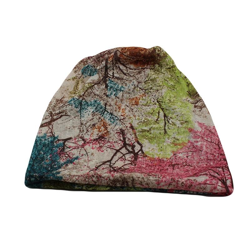 Floral Beanie, Skullie, Scarf or Bonnet-Hats-Innovato Design-Yellow-Innovato Design