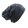 Plaid Thick Wool Beanie, Skullie or Knit Hat-Hats-Innovato Design-Blue-Innovato Design