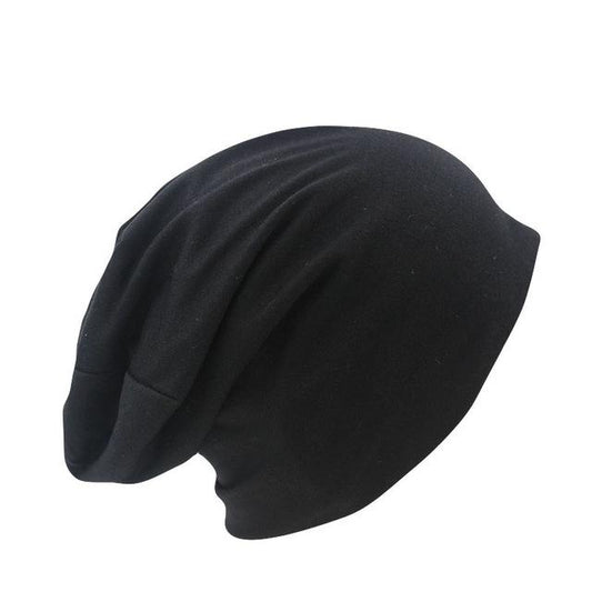 Solid Color Beanie, Knit Hat or Bonnet-Hats-Innovato Design-Black-Innovato Design