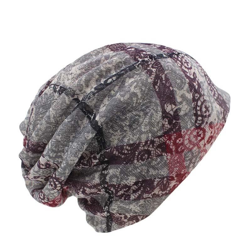 Floral Knit Hat, Scarf, Beanie, Bonnet or Skullie-Hats-Innovato Design-Black-Innovato Design