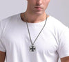 Maltese Iron Cross Pendant Necklace - InnovatoDesign