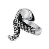 Snake Stainless Steel Vintage Ring-Rings-Innovato Design-5-Innovato Design