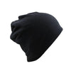Solid Color Cotton and Polyester Beanie, Scarf or Bonnet