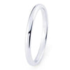 2mm Domed Tungsten Carbide Wedding Ring-Rings-Innovato Design-11-Silver-Innovato Design