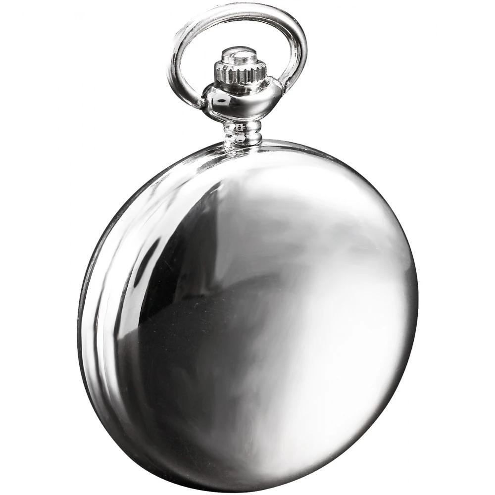 Simple Alloy Pocket Watch with Smooth Classic Design with Arabic Numerals on Watch Face-Pocket Watch-Innovato Design-Black-Innovato Design