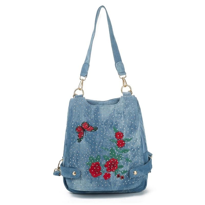 Blue Denim School 20 Litre Backpack Capacity 20 Litre-Denim Backpacks-Innovato Design-Innovato Design