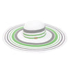 Foldable Wide Brim Floppy Straw Sun Hat-Hats-Innovato Design-White Gray Green-Innovato Design