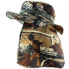Camouflage UV Protection Boonie Bucket Flap Hat with Rope