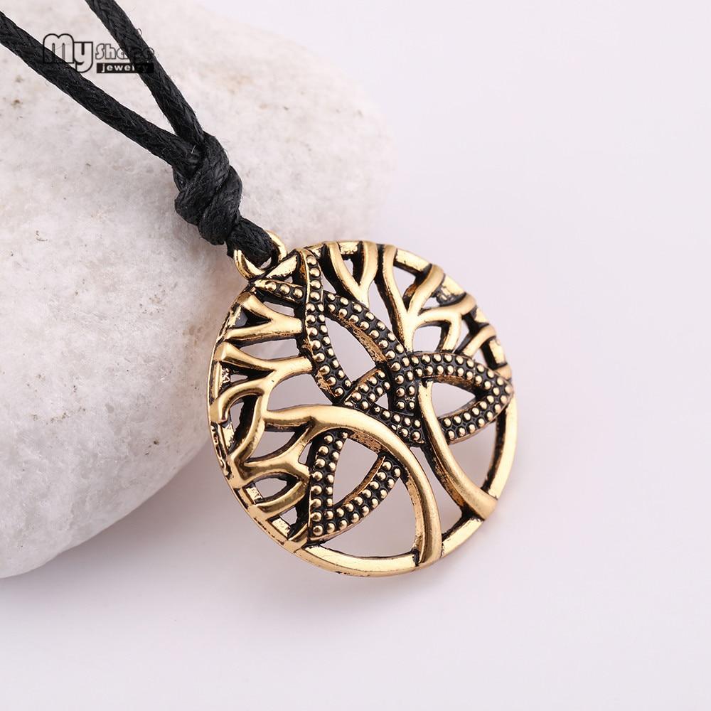 Celtic Trinity Love Symbol Tree of Life Pendant-Necklaces-Innovato Design-Silver-Innovato Design