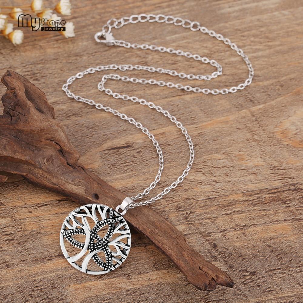 Celtic Trinity Love Symbol Tree of Life Pendant-Necklaces-Innovato Design-Silver-Innovato Design