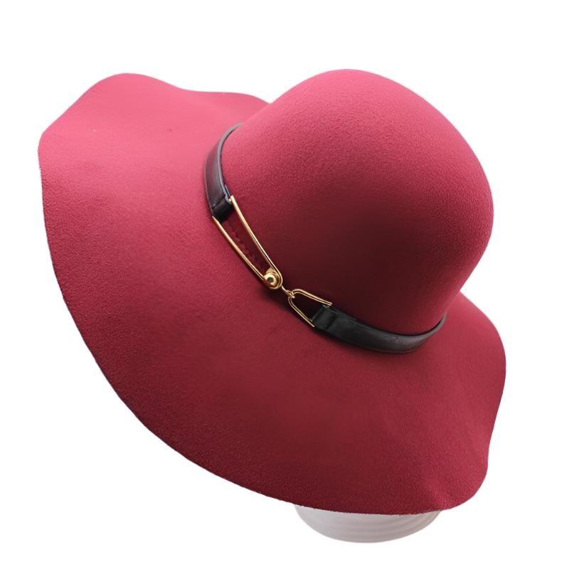 Vintage Felt Sun Floppy Hat for Men and Women-Hats-Innovato Design-Black-Innovato Design