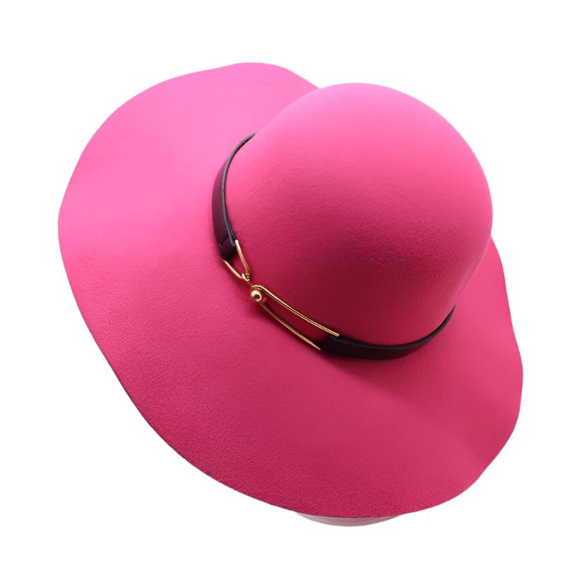 Vintage Felt Sun Floppy Hat for Men and Women-Hats-Innovato Design-Black-Innovato Design