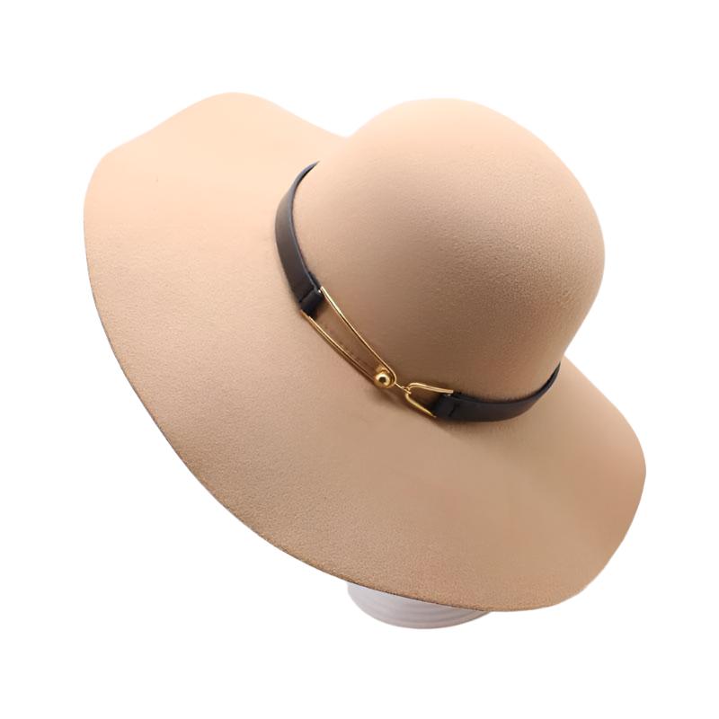 Vintage Felt Sun Floppy Hat for Men and Women-Hats-Innovato Design-Black-Innovato Design