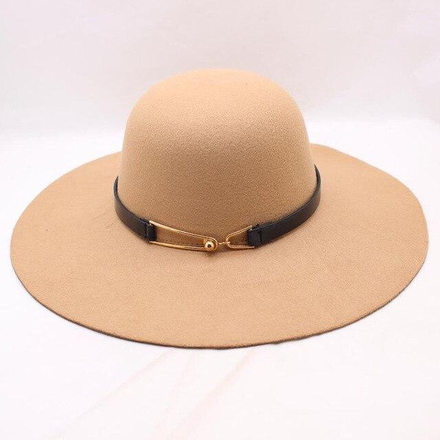Vintage Felt Sun Floppy Hat for Men and Women-Hats-Innovato Design-Khaki-Innovato Design