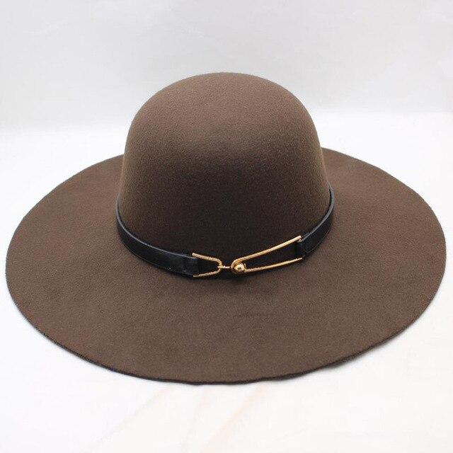 Vintage Felt Sun Floppy Hat for Men and Women-Hats-Innovato Design-Coffee-Innovato Design