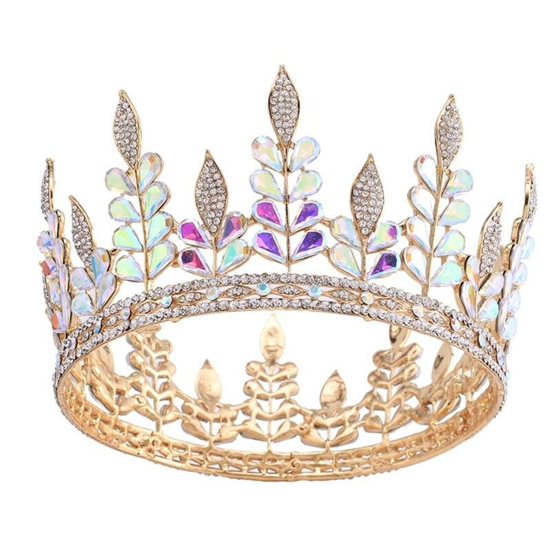 King and Queen Tiara Rainbow Tiara Crown-Crowns-Innovato Design-Gold-Innovato Design