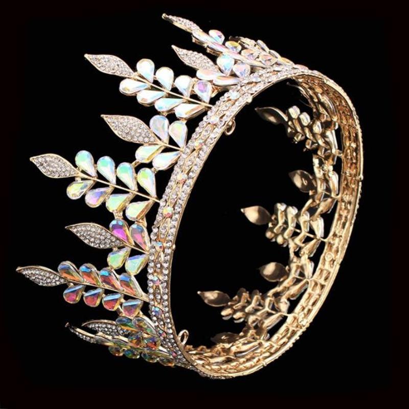 King and Queen Tiara Rainbow Tiara Crown-Crowns-Innovato Design-Gold-Innovato Design