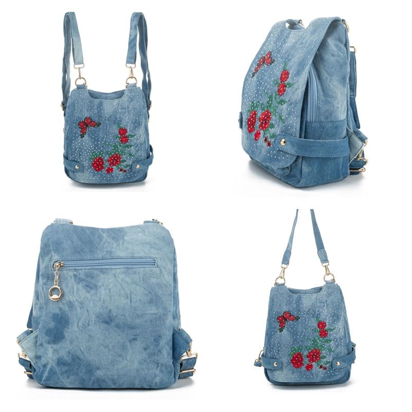 Blue Denim School 20 Litre Backpack Capacity 20 Litre-Denim Backpacks-Innovato Design-Innovato Design