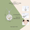 925 Sterling Silver Tree of Life with Gold Plated Hearts Pendant Necklace - InnovatoDesign