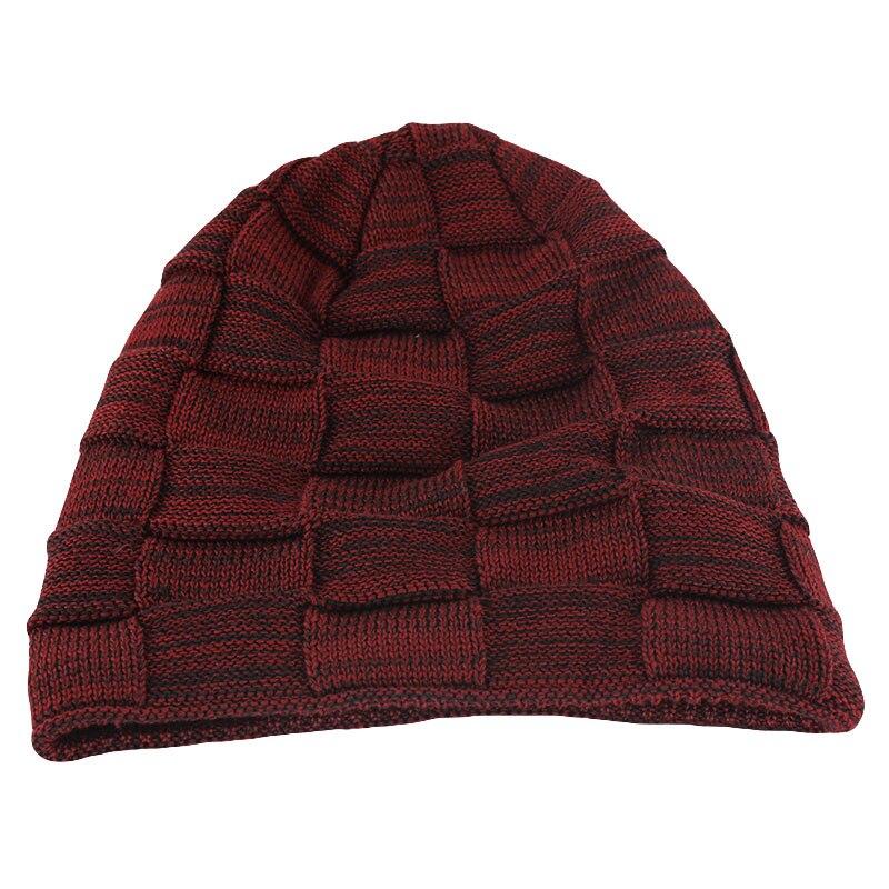 Hip-hop Wool Winter Skullie, Beanie or Knit Hat-Hats-Innovato Design-Red-Innovato Design