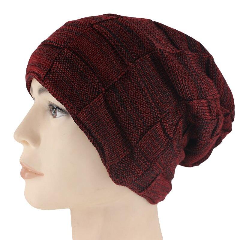Hip-hop Wool Winter Skullie, Beanie or Knit Hat-Hats-Innovato Design-Red-Innovato Design