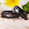 Classic Claddagh Design Tungsten Carbide Wedding Rings-Rings-Innovato Design-4-8mm-Innovato Design