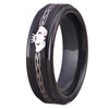 Classic Claddagh Design Tungsten Carbide Wedding Rings-Rings-Innovato Design-4-6mm-Innovato Design