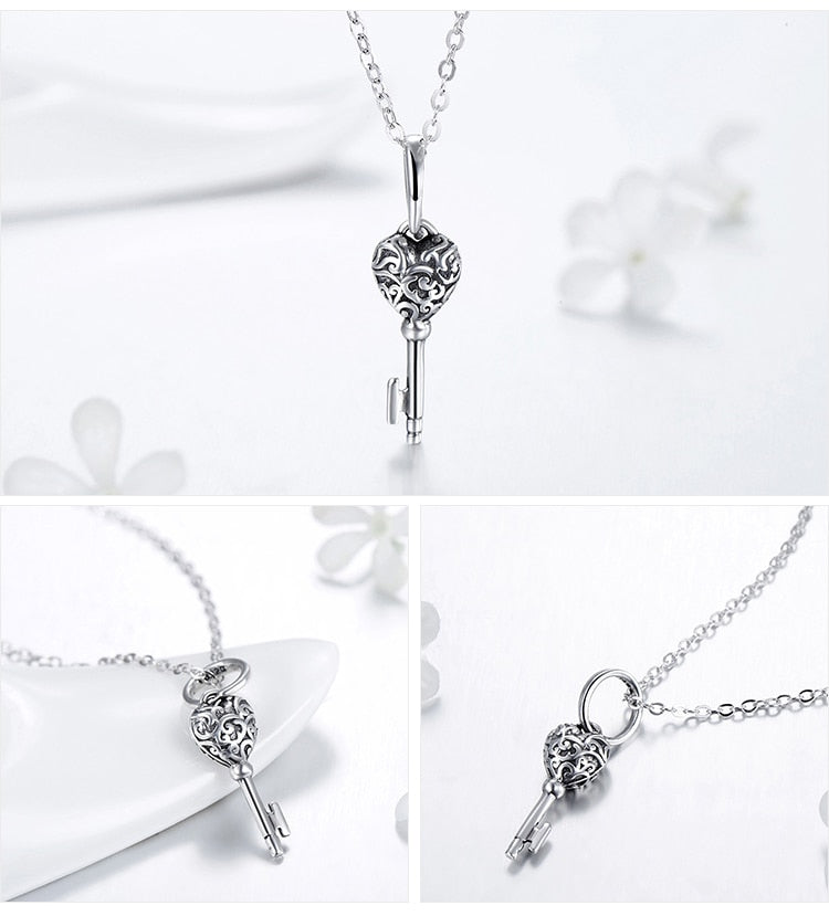 Classic Swirls 925 Sterling Silver Necklace, Earrings & Ring Vintage Fashion Wedding Jewelry Set-Jewelry Sets-Innovato Design-6-Innovato Design