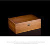 Brown European Wood Watch Storage Box With Lock - InnovatoDesign