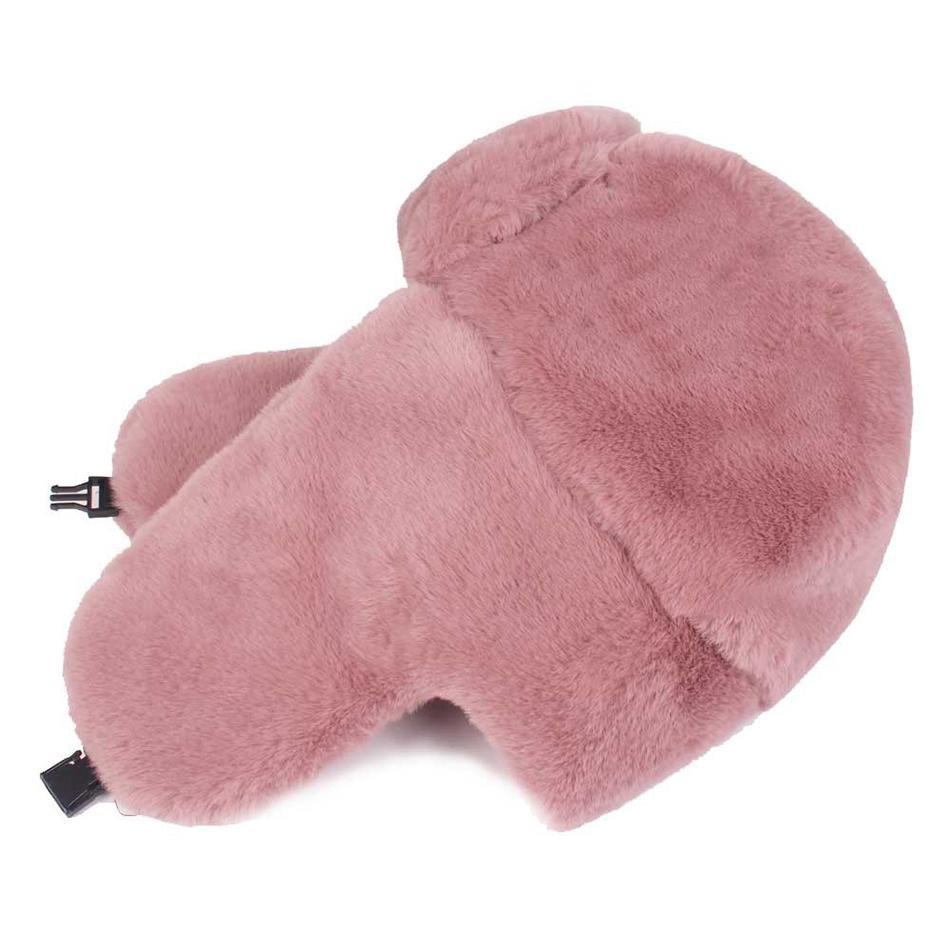Thick Warm Soft Winter Fur Bomber Hat with Earflaps-Hats-Innovato Design-Black-Innovato Design