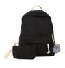 Corduroy Fashion Backpack for School or Everyday Use - InnovatoDesign