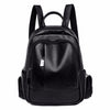 Luxury Designer Leather Rucksack and Travel Backpack-Backpacks-Innovato Design-Black-Innovato Design