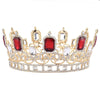 Vintage 3 Color Crystal Tiaras and Crows for Prom and Wedding - InnovatoDesign