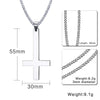 Classic St. Peter's Inverted Cross Pendant Necklace - InnovatoDesign