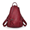 Luxury Casual Shoulder Bag and Backpack-Backpacks-Innovato Design-Red-Innovato Design