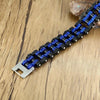 4 Tones Biker Chain Bracelet Stainless Steel - InnovatoDesign