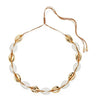 Multi-layer Gold Plated Puka Shell Rope Necklace - InnovatoDesign