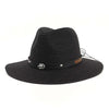 Straw Panama Hat with Scorpion Belt