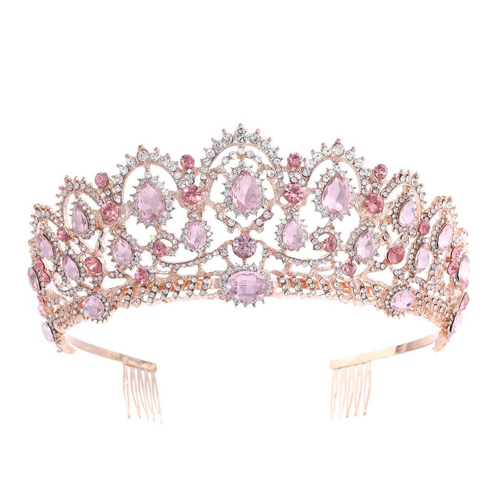 Luxury Vintage Queen & King Crown Hair Jewelry – Innovato Design