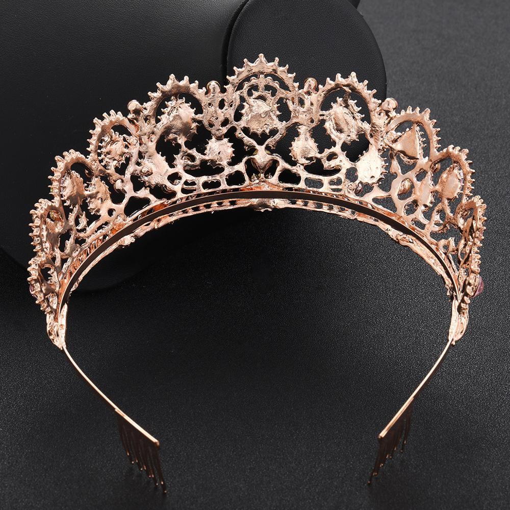 Luxury Vintage Queen & King Crown Hair Jewelry-Crowns-Innovato Design-Silver-Innovato Design