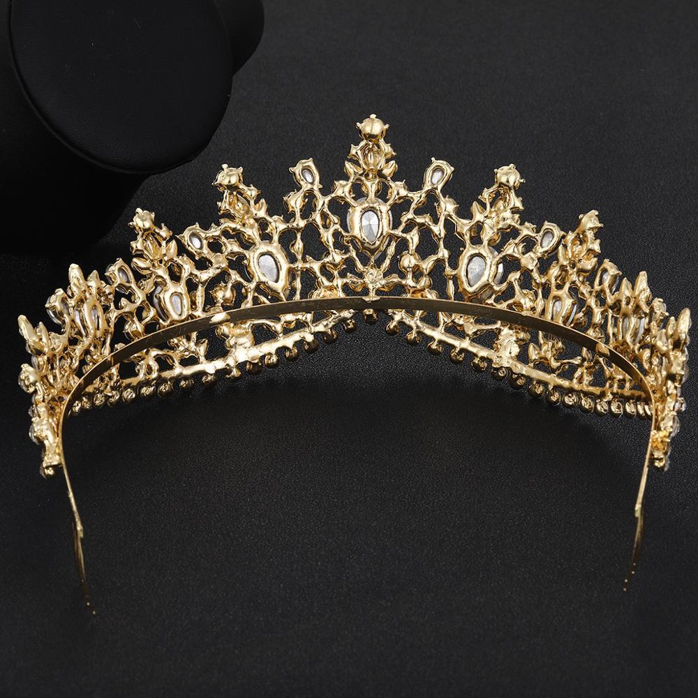 Luxury 8 Color Tiara Crown with Zircon Crystals for Women-Crowns-Innovato Design-Rose Pink-Innovato Design