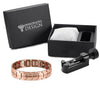 Rose Gold Unisex Magnetic Bracelet with Adjusting Tool-Bracelets-Innovato Design-Innovato Design