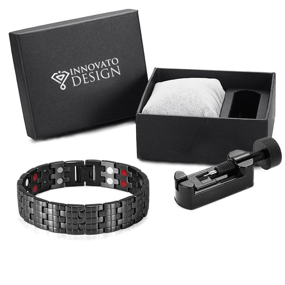 Double Row Stainless Steel Bracelet-Bracelets-Innovato Design-Innovato Design